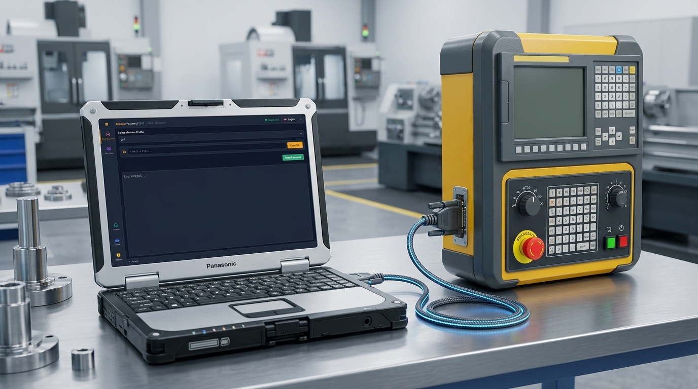 FANUC CNC Parameter 3210 Password Recovery