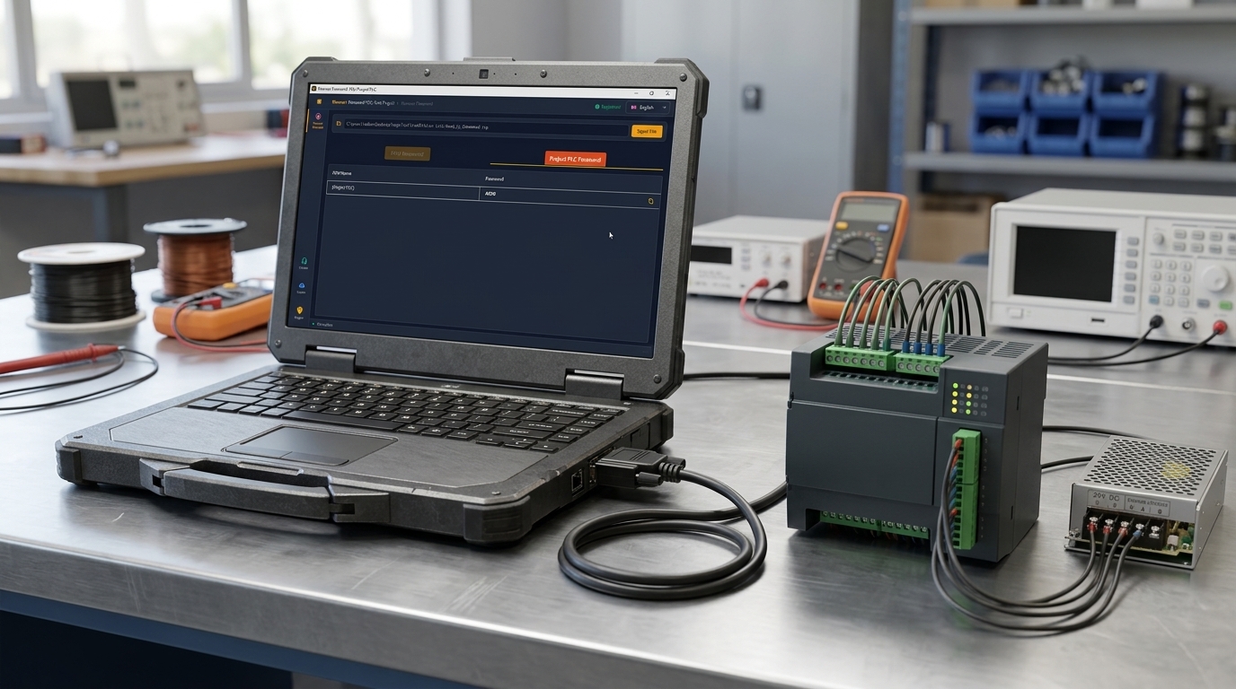 Delta PLC Project Password Recovery